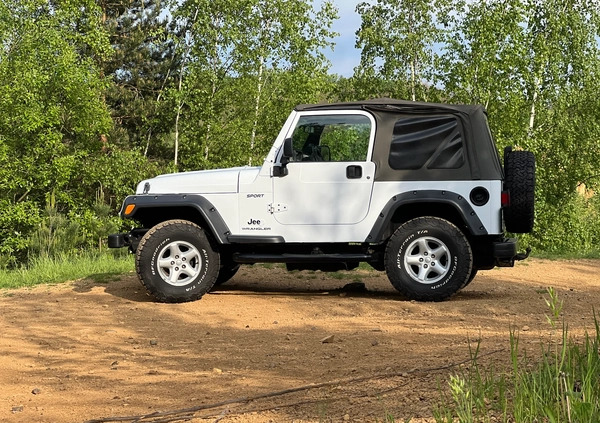 Jeep Wrangler cena 58900 przebieg: 74700, rok produkcji 2005 z Dąbrowa Tarnowska małe 352